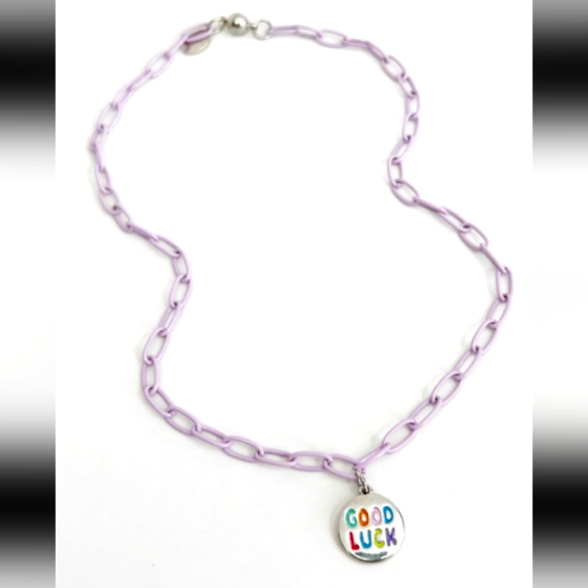 Purple Good Luck Necklace